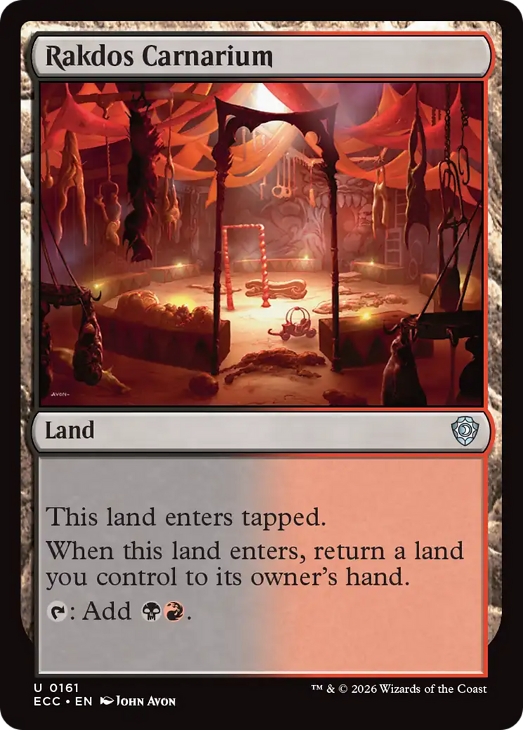 Rakdos Carnarium [Lorwyn Eclipsed Commander] | Exor Games New Glasgow