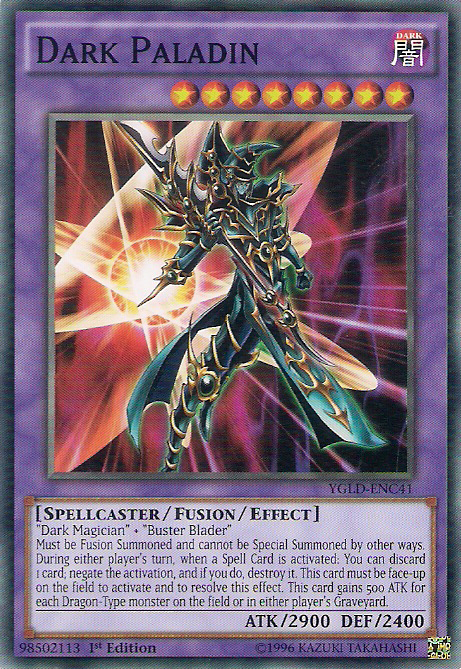 Dark Paladin [YGLD-ENC41] Common | Exor Games New Glasgow