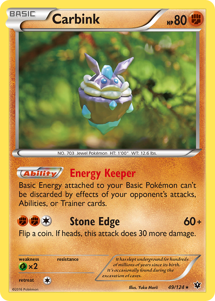 Carbink (49/124) [XY: Fates Collide] | Exor Games New Glasgow