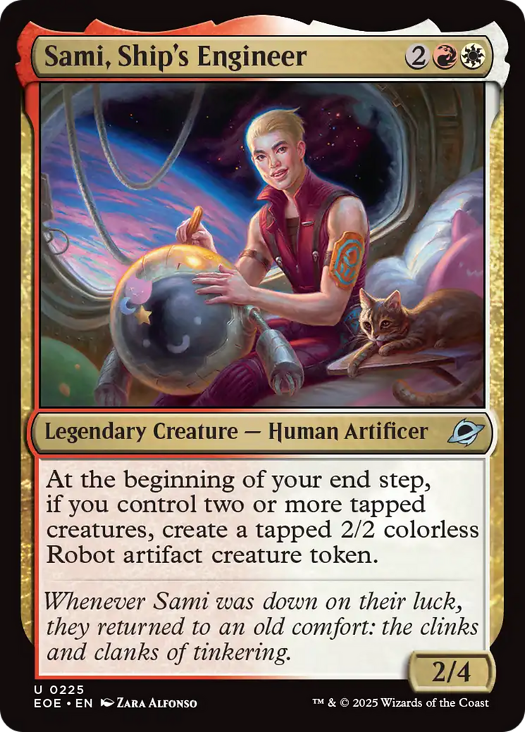 Sami, Ship's Engineer [Edge of Eternities] | Exor Games New Glasgow