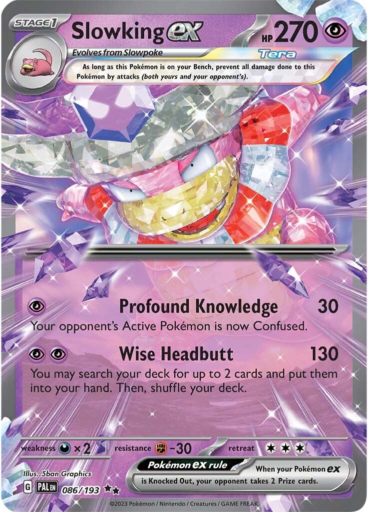 Slowking ex (086/193) [Scarlet & Violet: Paldea Evolved] | Exor Games New Glasgow