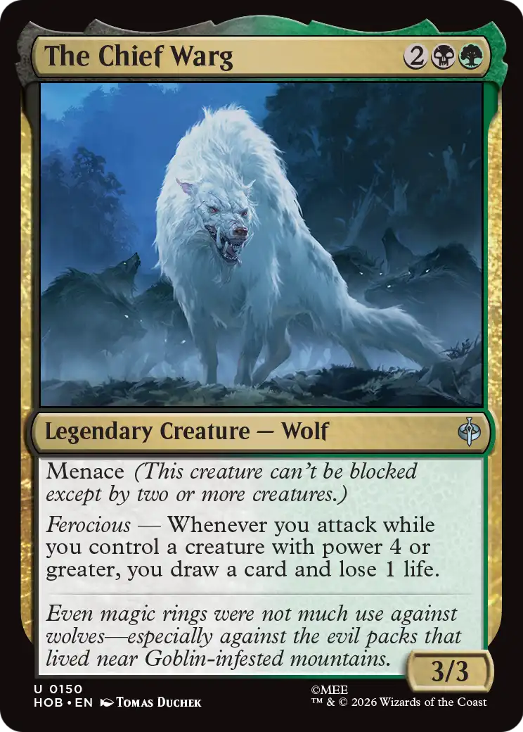 The Chief Warg [The Hobbit] | Exor Games New Glasgow