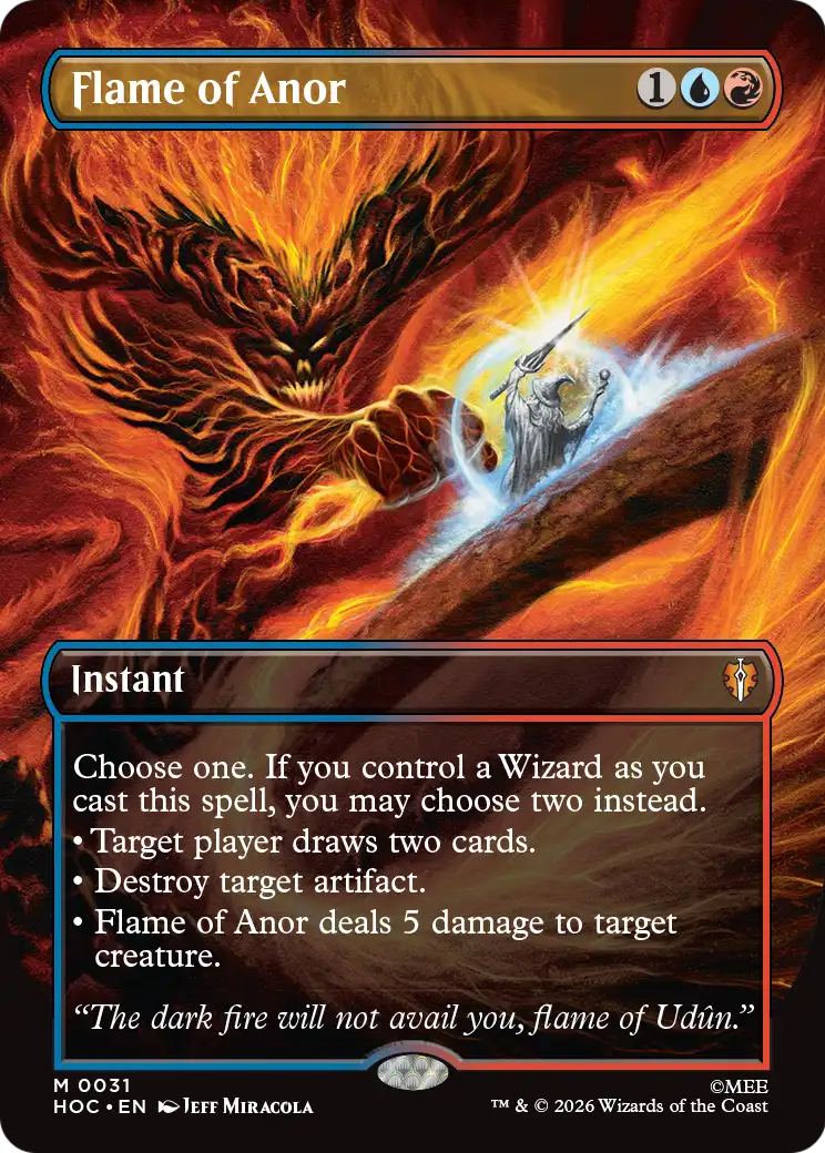 Flame of Anor (Borderless) [The Hobbit: Eternal-Legal] | Exor Games New Glasgow
