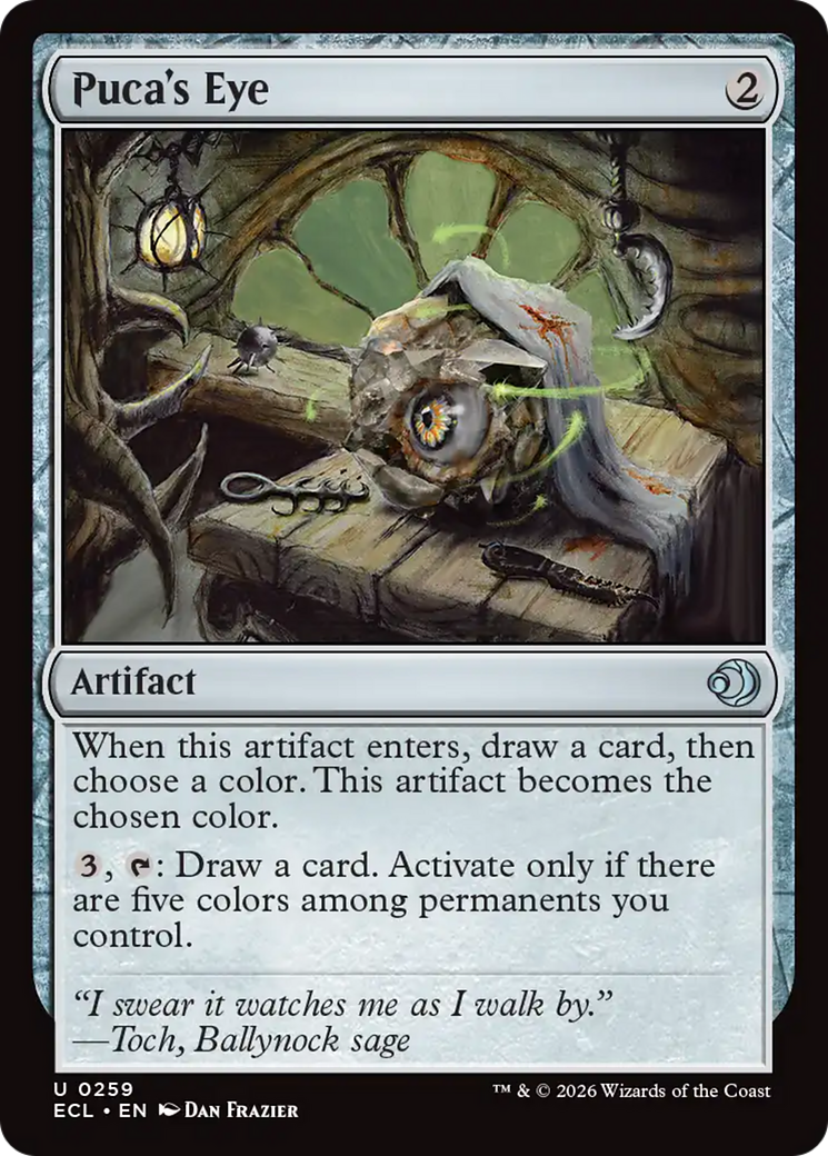 Puca's Eye [Lorwyn Eclipsed] | Exor Games New Glasgow