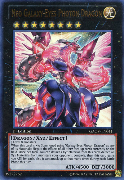Neo Galaxy-Eyes Photon Dragon [GAOV-EN041] Ultra Rare | Exor Games New Glasgow