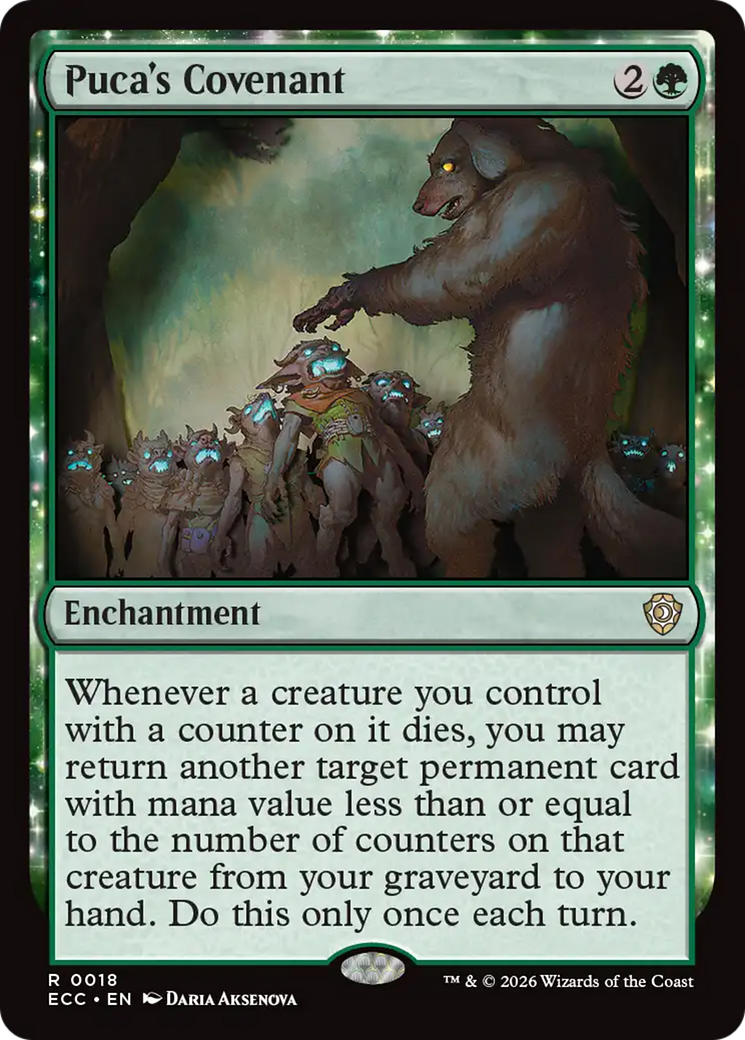 Puca's Covenant [Lorwyn Eclipsed Commander] | Exor Games New Glasgow