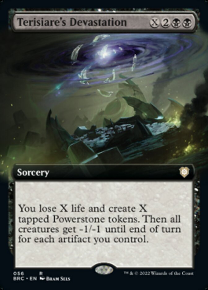 Terisiare's Devastation (Extended Art) [The Brothers' War Commander] | Exor Games New Glasgow