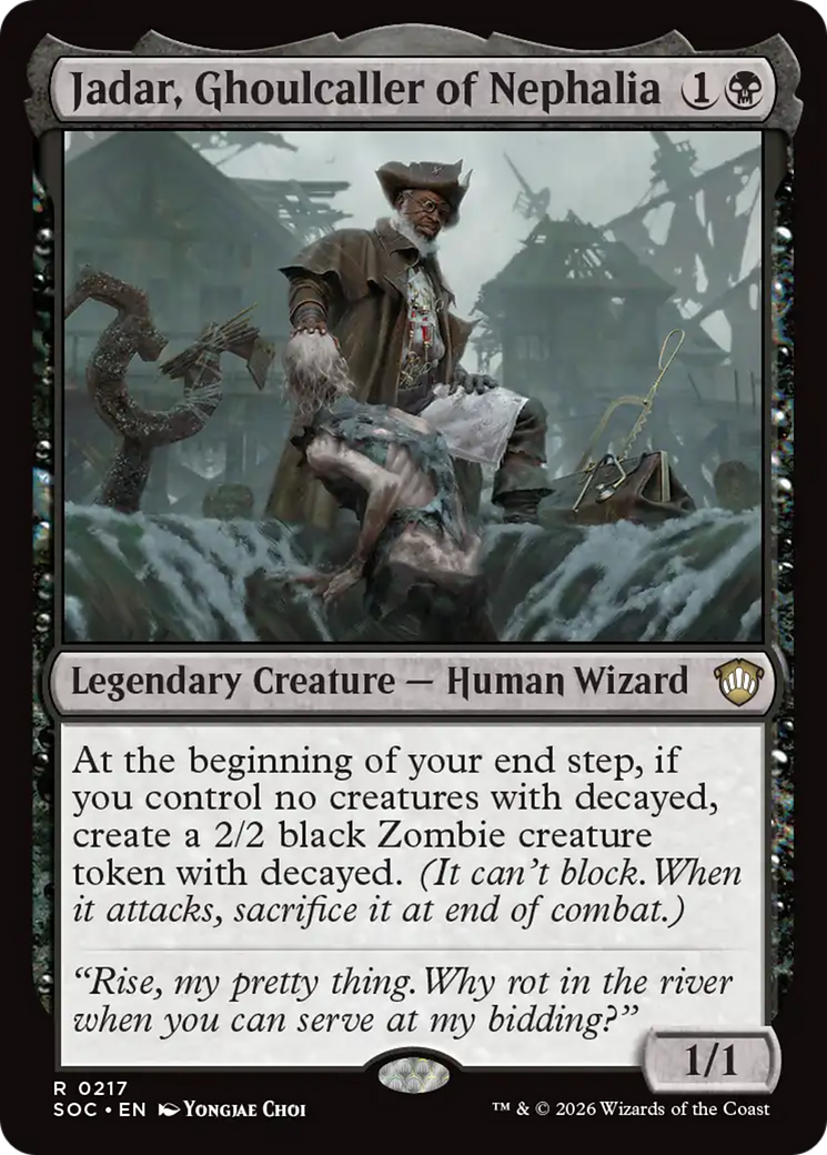 Jadar, Ghoulcaller of Nephalia [Secrets of Strixhaven Commander] | Exor Games New Glasgow