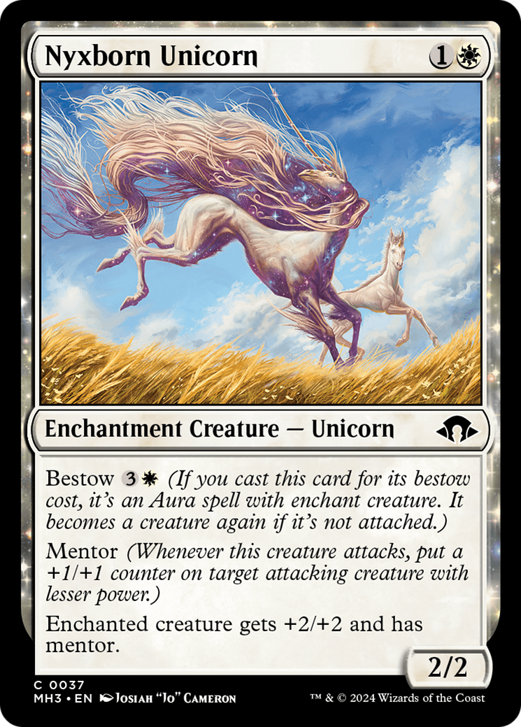 Nyxborn Unicorn [Modern Horizons 3] | Exor Games New Glasgow