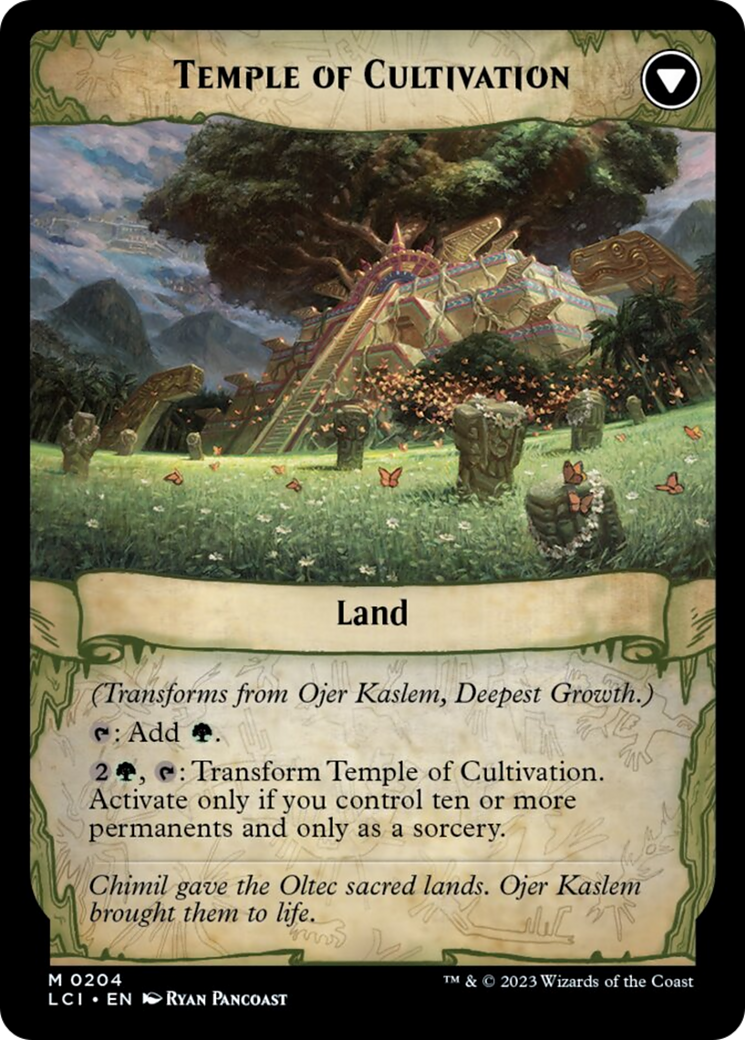 Ojer Kaslem, Deepest Growth // Temple of Cultivation [The Lost Caverns of Ixalan] | Exor Games New Glasgow