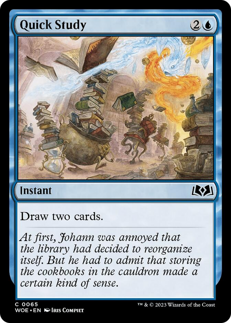 Quick Study [Wilds of Eldraine] | Exor Games New Glasgow