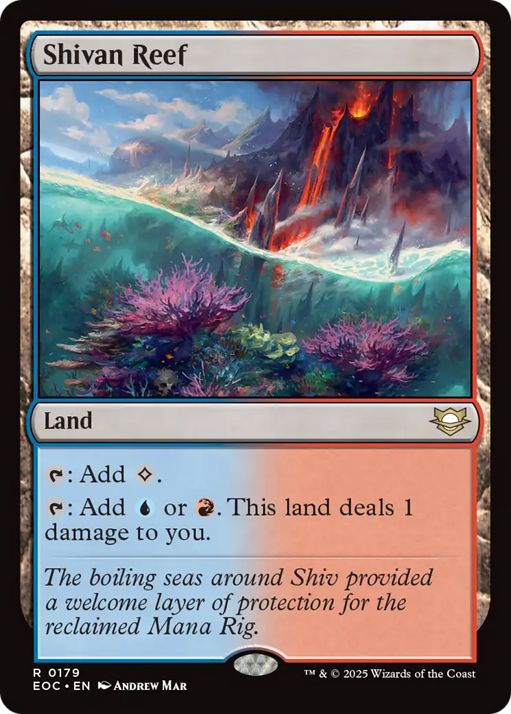 Shivan Reef [Edge of Eternities Commander] | Exor Games New Glasgow