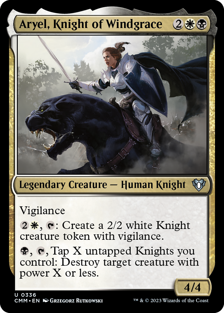 Aryel, Knight of Windgrace [Commander Masters] | Exor Games New Glasgow