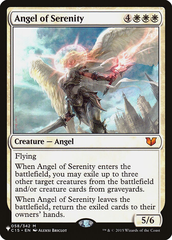 Angel of Serenity [The List] | Exor Games New Glasgow