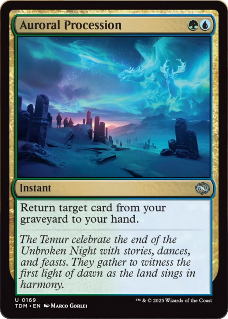 Auroral Procession [Tarkir: Dragonstorm] | Exor Games New Glasgow