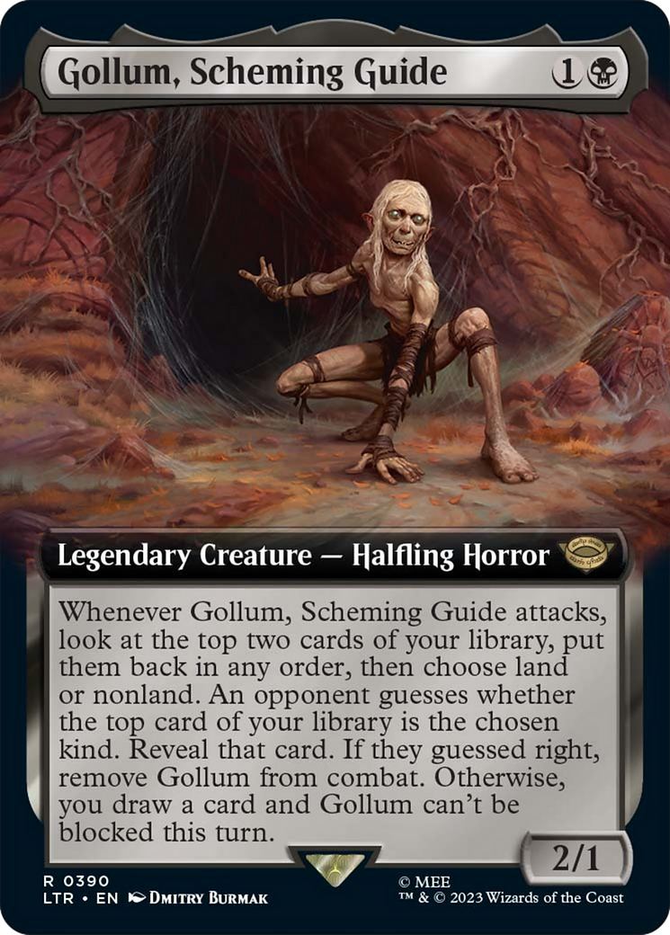 Gollum, Scheming Guide (Extended Art) [The Lord of the Rings: Tales of Middle-Earth] | Exor Games New Glasgow