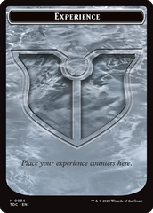 Experience // Treasure Double-Sided Token [Tarkir: Dragonstorm Commander Tokens] | Exor Games New Glasgow