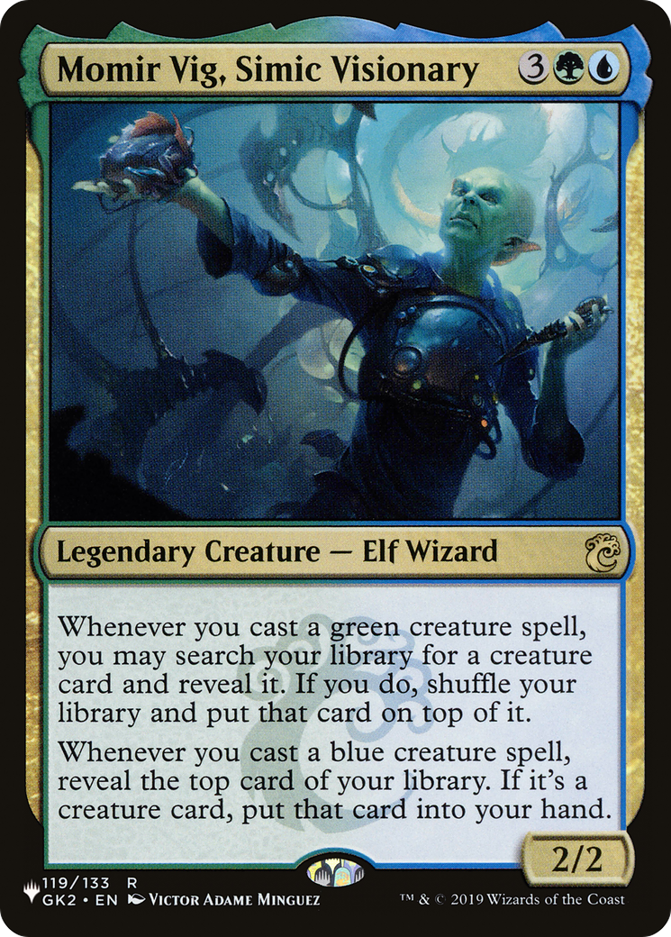 Momir Vig, Simic Visionary [The List] | Exor Games New Glasgow