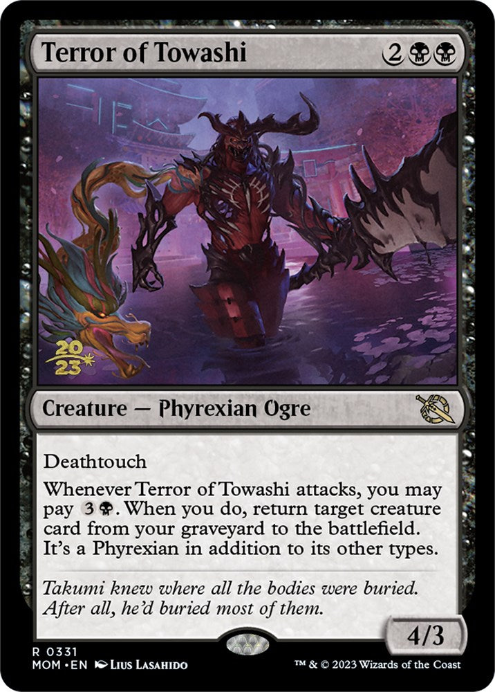 Terror of Towashi [March of the Machine Prerelease Promos] | Exor Games New Glasgow