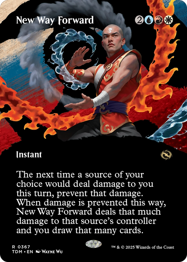 New Way Forward (Borderless) [Tarkir: Dragonstorm] | Exor Games New Glasgow