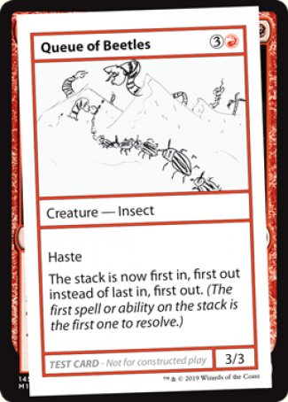 Queue of Beetles (2021 Edition) [Mystery Booster Playtest Cards] | Exor Games New Glasgow