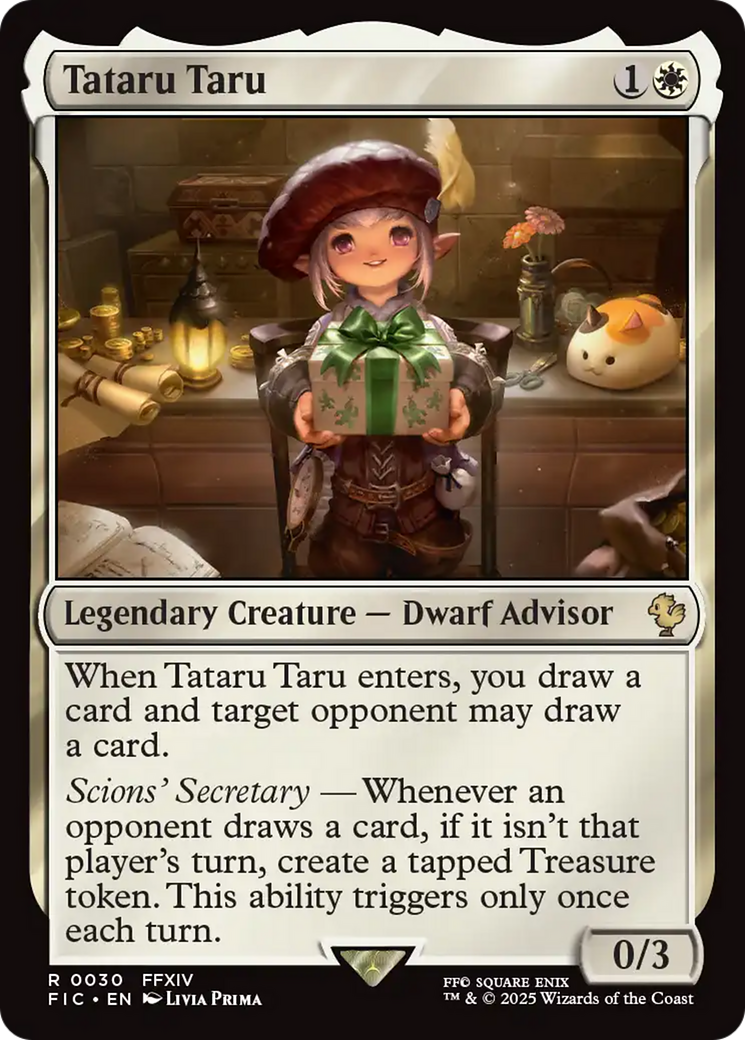 Tataru Taru [FINAL FANTASY Commander] | Exor Games New Glasgow