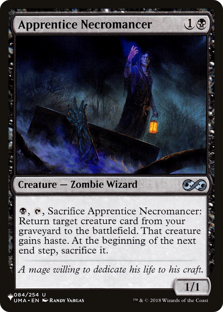 Apprentice Necromancer [The List Reprints] | Exor Games New Glasgow