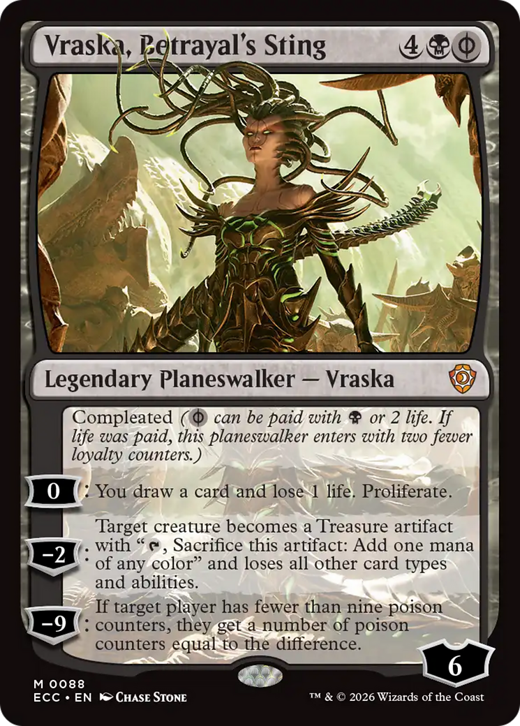 Vraska, Betrayal's Sting [Lorwyn Eclipsed Commander] | Exor Games New Glasgow