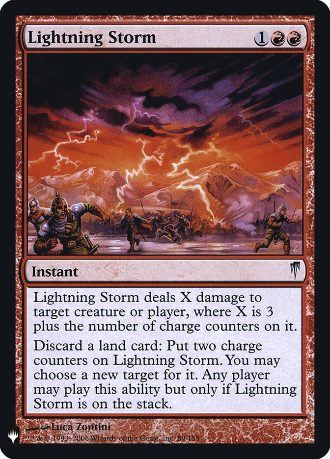 Lightning Storm [Mystery Booster] | Exor Games New Glasgow