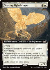 Soaring Lightbringer (Extended Art) [Duskmourn: House of Horror Commander] | Exor Games New Glasgow