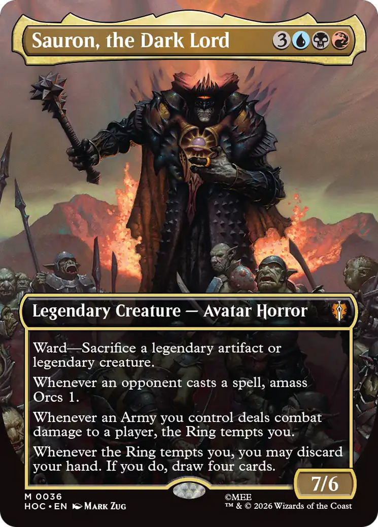 Sauron, the Dark Lord (Borderless) [The Hobbit] | Exor Games New Glasgow