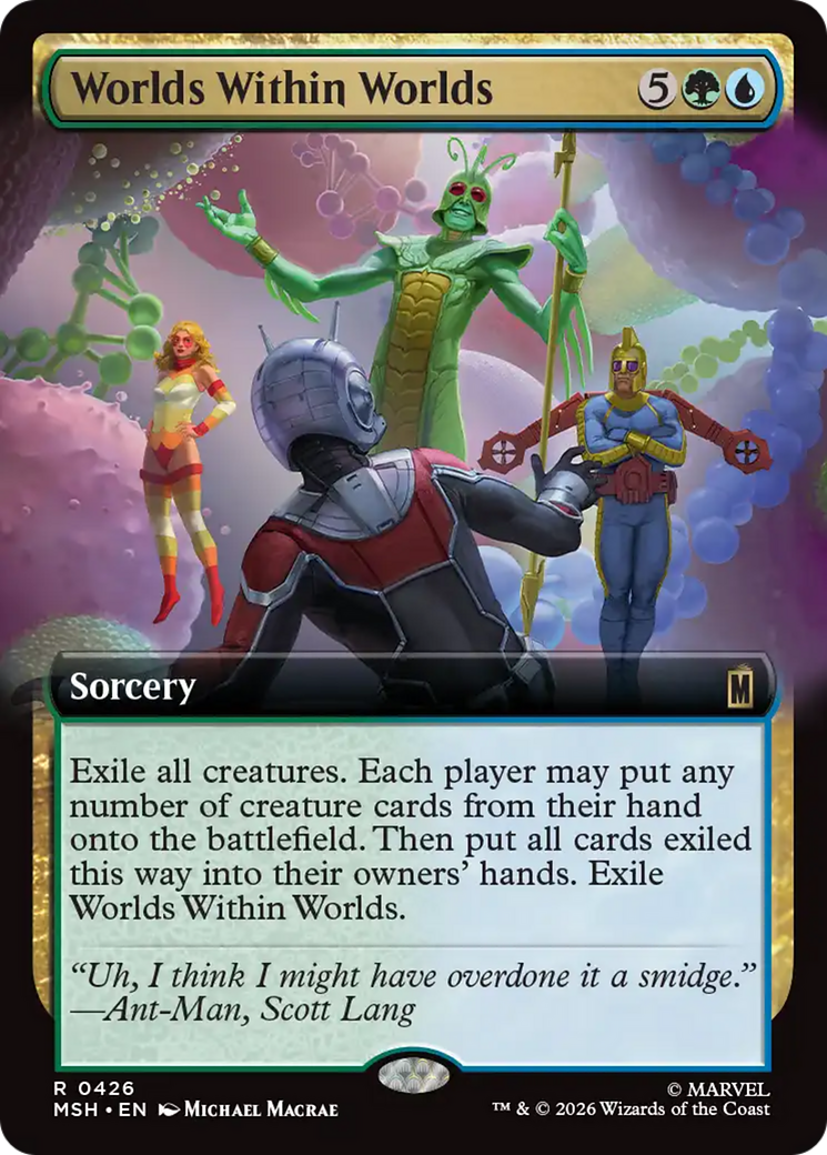 Worlds Within Worlds (Extended Art) [Marvel Super Heroes] | Exor Games New Glasgow