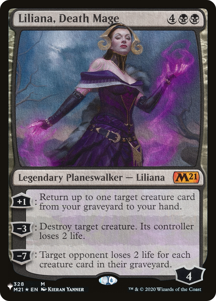 Liliana, Death Mage [The List Reprints] | Exor Games New Glasgow