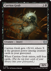 Carrion Grub [Duskmourn: House of Horror Commander] | Exor Games New Glasgow