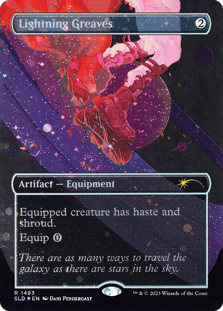 Lightning Greaves (1493) (Galaxy Foil) [Secret Lair Drop Series] | Exor Games New Glasgow