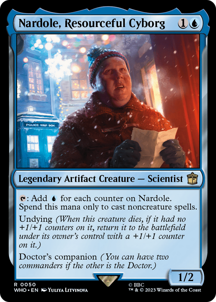 Nardole, Resourceful Cyborg [Doctor Who] | Exor Games New Glasgow