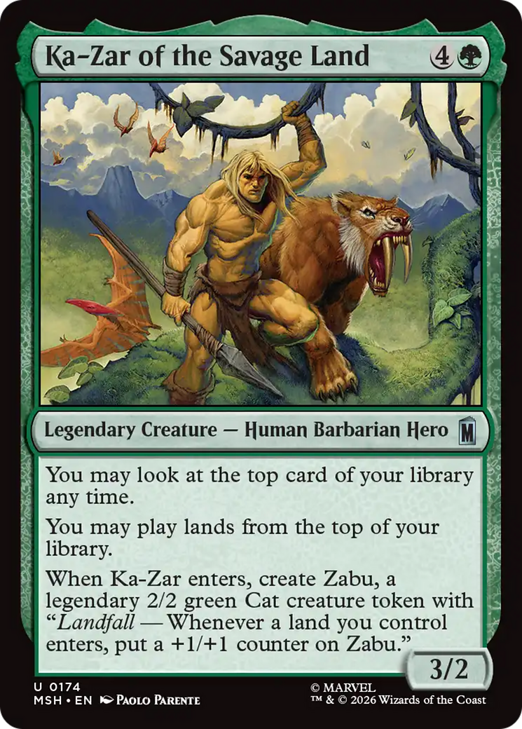 Ka-Zar of the Savage Land [Marvel Super Heroes] | Exor Games New Glasgow