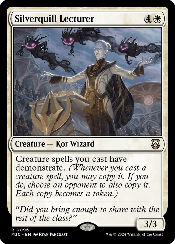 Silverquill Lecturer [Modern Horizons 3 Commander] | Exor Games New Glasgow