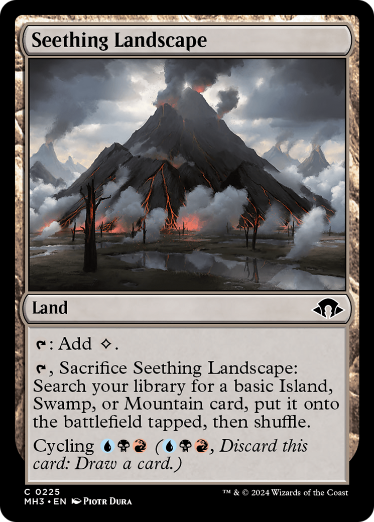 Seething Landscape [Modern Horizons 3] | Exor Games New Glasgow