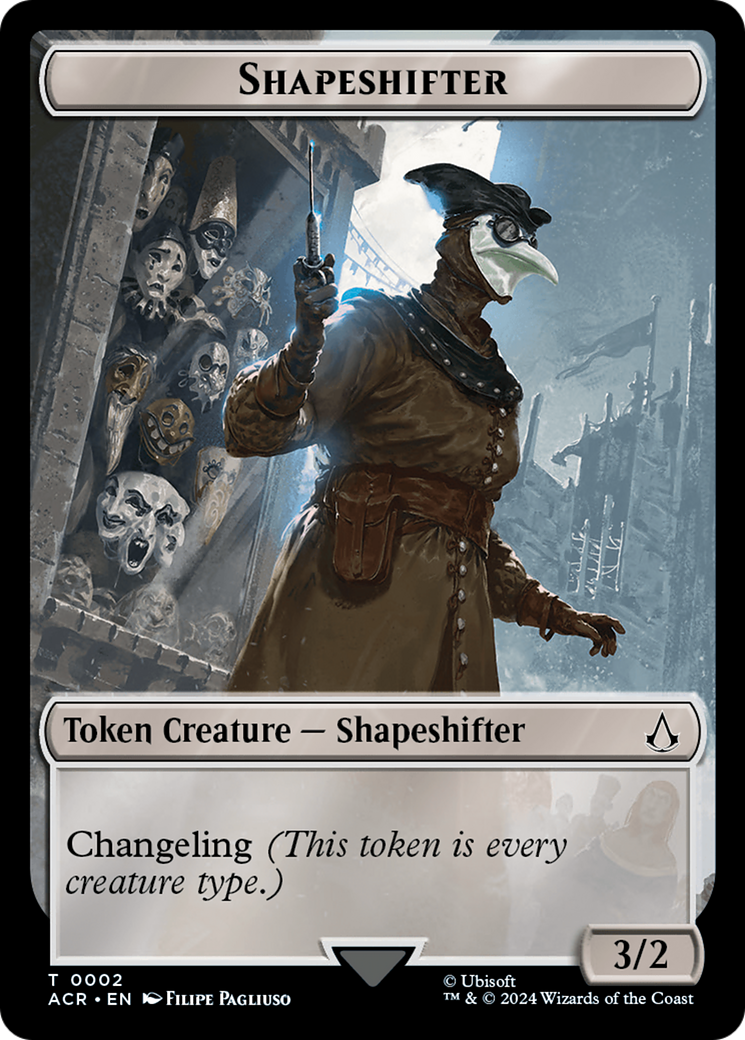 Shapeshifter Token [Assassin's Creed Tokens] | Exor Games New Glasgow