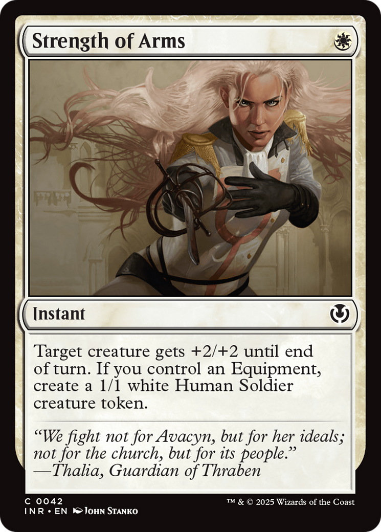 Strength of Arms [Innistrad Remastered] | Exor Games New Glasgow