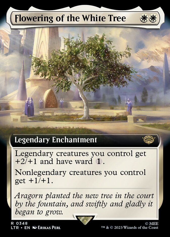 Flowering of the White Tree (Extended Art) [The Lord of the Rings: Tales of Middle-Earth] | Exor Games New Glasgow