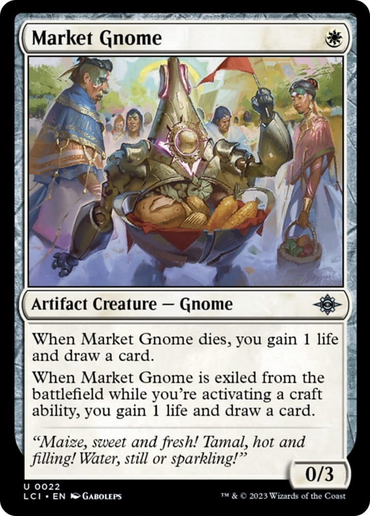 Market Gnome [The Lost Caverns of Ixalan] | Exor Games New Glasgow