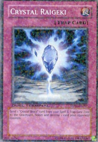 Crystal Raigeki [DT01-EN099] Common | Exor Games New Glasgow