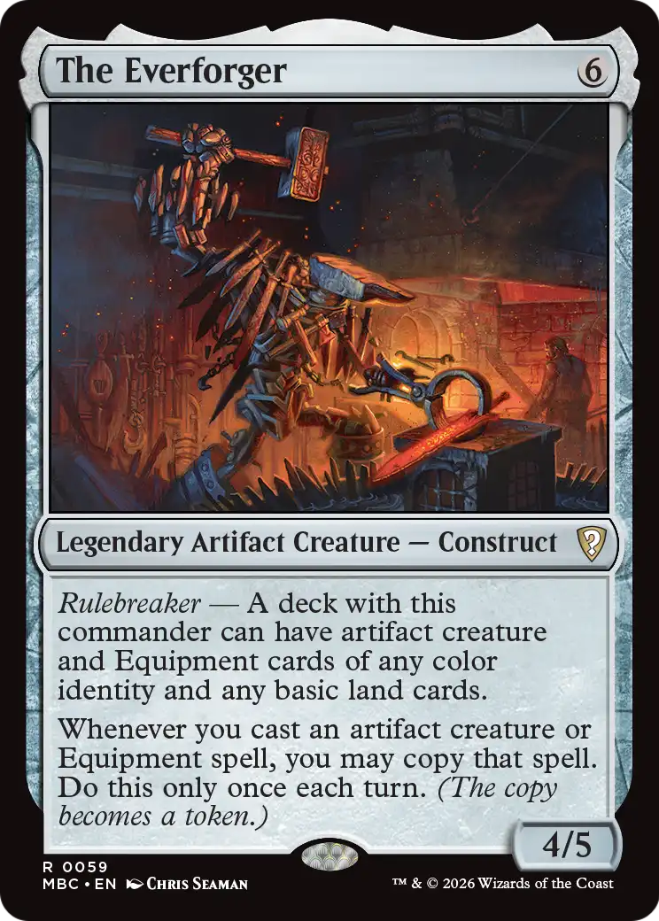 The Everforger [Mystery Booster: Commander Edition] | Exor Games New Glasgow