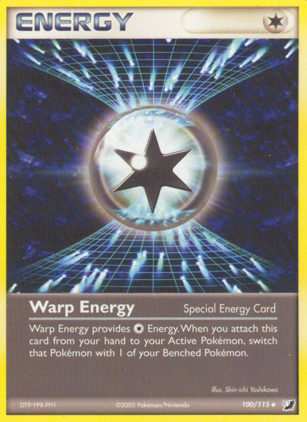 Warp Energy (100/115) [EX: Unseen Forces] | Exor Games New Glasgow