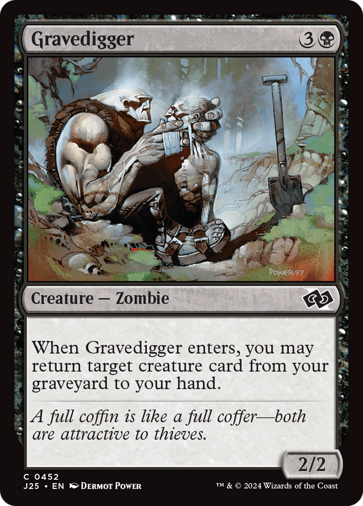 Gravedigger [Foundations Jumpstart] | Exor Games New Glasgow