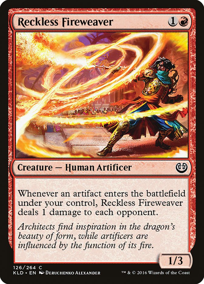 Reckless Fireweaver [Kaladesh] | Exor Games New Glasgow
