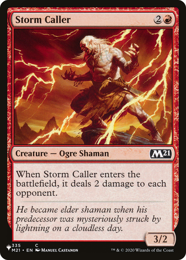 Storm Caller [The List Reprints] | Exor Games New Glasgow