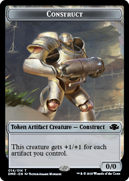 Elephant // Construct Double-Sided Token [Dominaria Remastered Tokens] | Exor Games New Glasgow